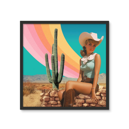 Laredo Framed Photo Tile