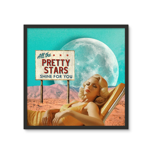 Pretty When You Cry Framed Photo Tile