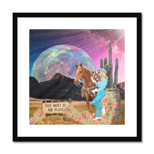 This Must be the Place Framed Print