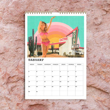 Load image into Gallery viewer, Cosmic Cactus 2023 Wall Calendar