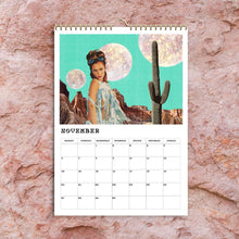 Load image into Gallery viewer, Cosmic Cactus 2023 Wall Calendar